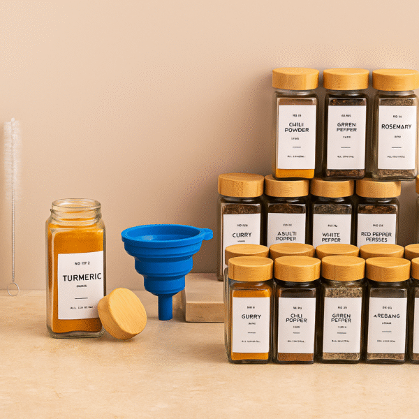 BambooSeal Spice Jar