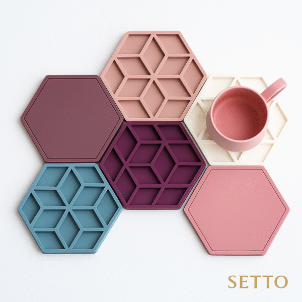 Hexa Silicone Table Mat