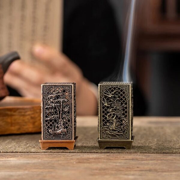 Metal Incense Burner – Vintage Design