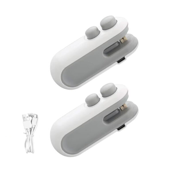 2-in-1 Mini Heat Sealer with Cutter (USB Rechargeable)