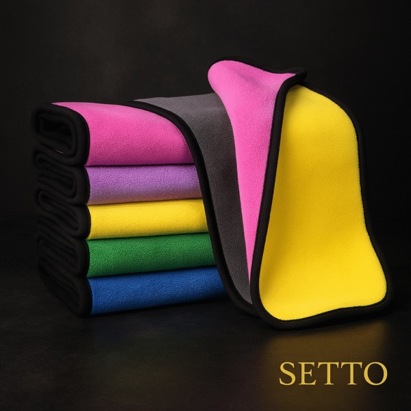 Microfiber Cleaning Towels – Multi Colors