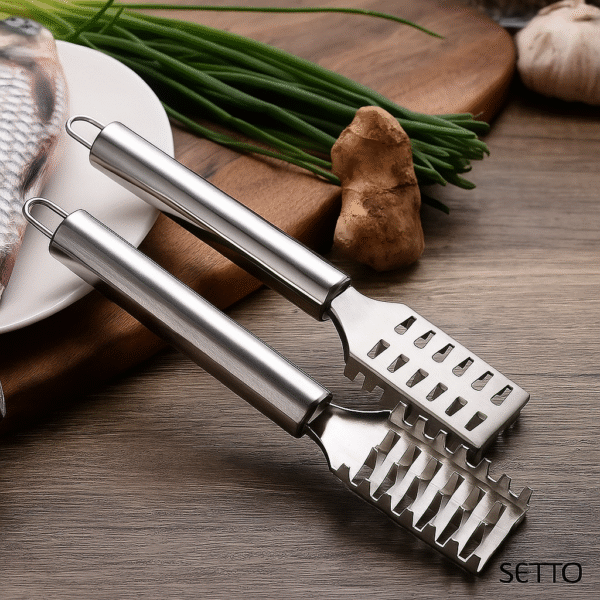 Premium Stainless Steel Fish Scaler