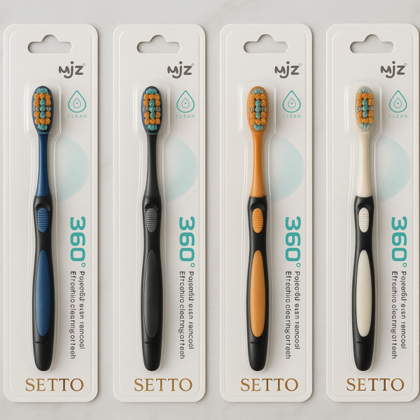 Soft Grip Toothbrush – Deep Cleaning Design