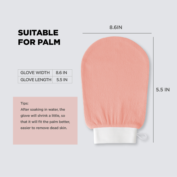 Bath Shower Glove Exfoliating Gloves Body Eco-friendly Soft Comfortable,effective Removal of Dead Skin Silk Glove