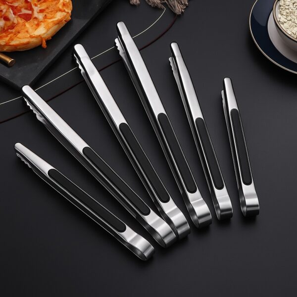 Stainless Steel Kitchen Tongs – 3 Sizes